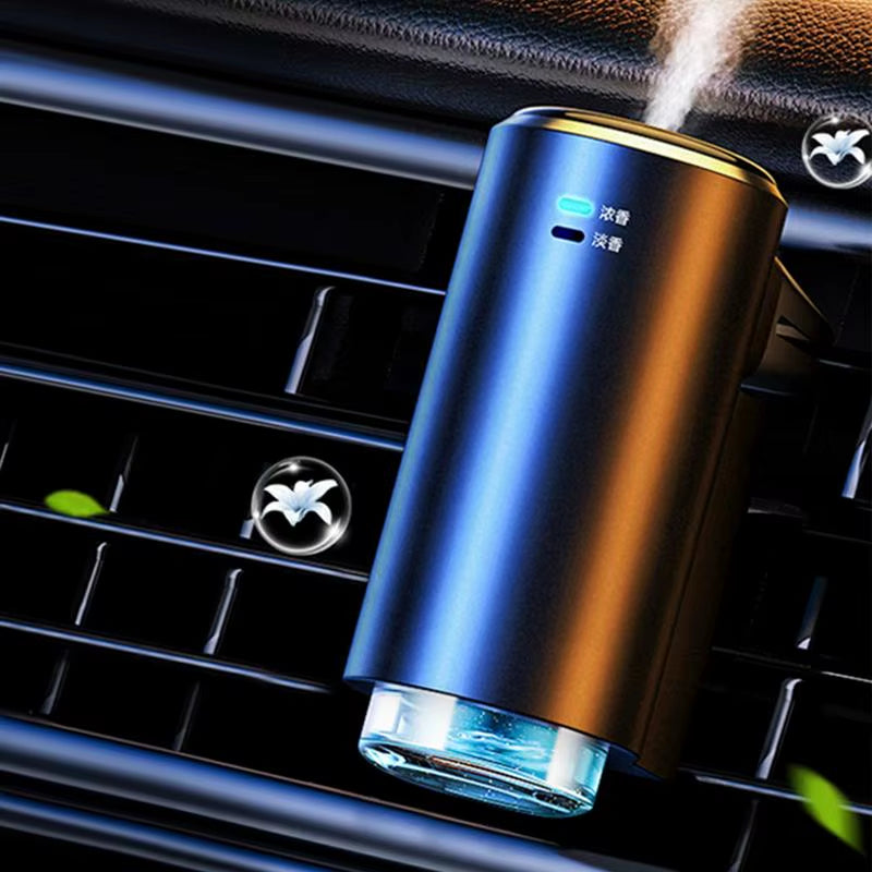 Car Electric Air Diffuser Aroma Auto Air Vent Air Freshener Humidifier Aromatherapy Car Perfume Fragrance Oil for Car Interior