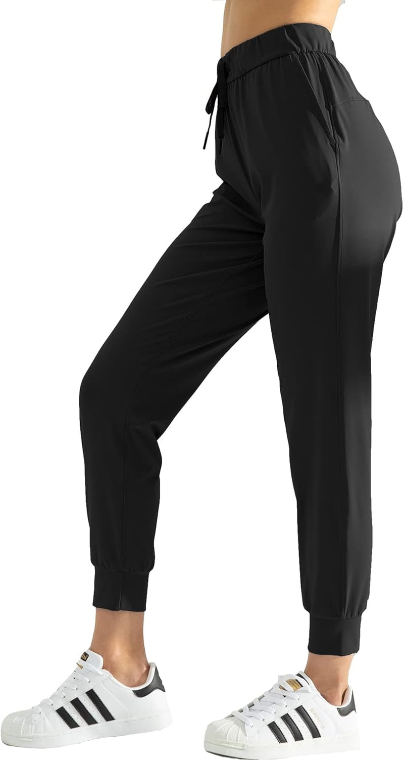 Women'S Joggers Pants with Pockets Drawstring Sweatpants for Running Workout Lounge Wear