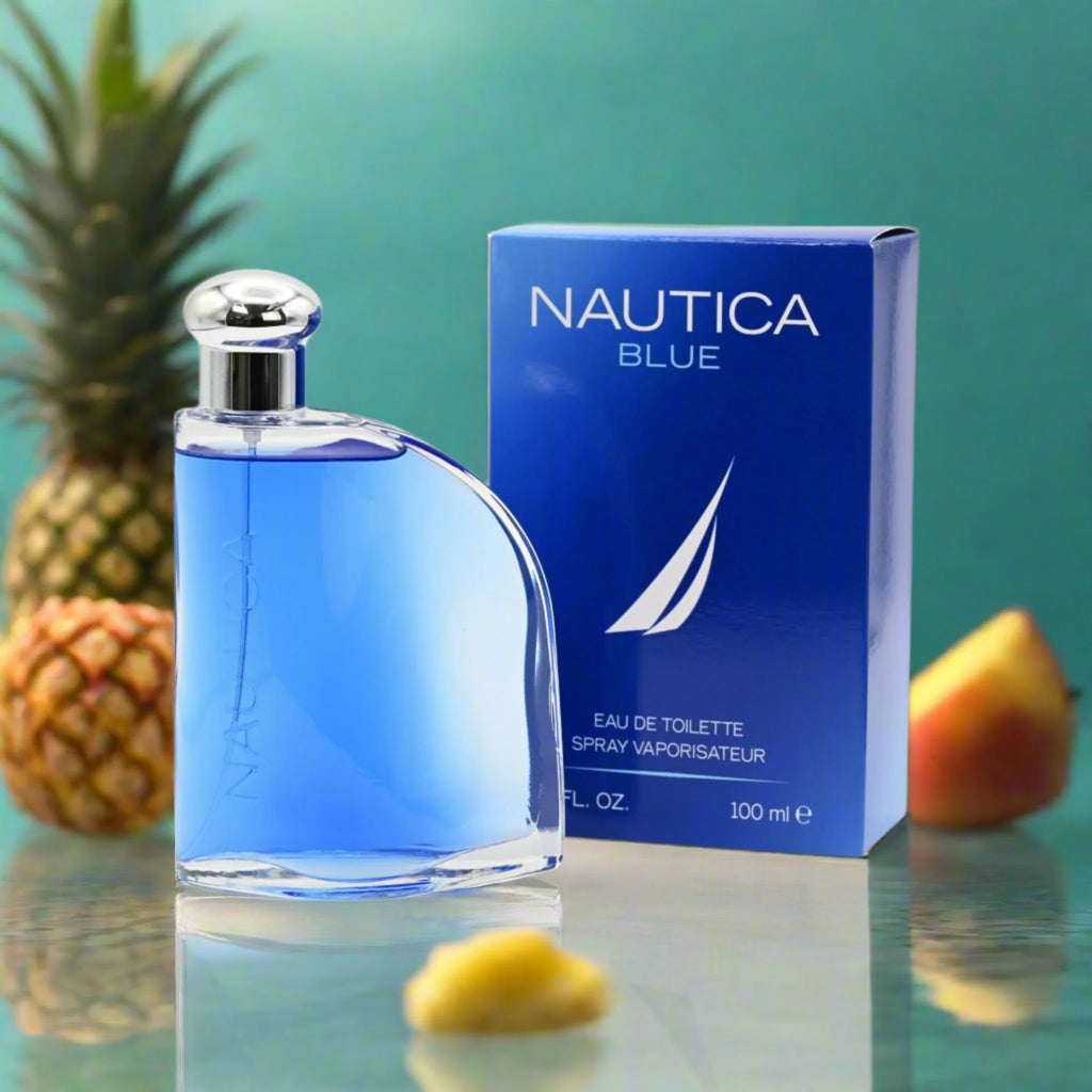 NAUTICA BLUE by Nautica 3.4 Oz EDT Cologne for Men New in Box