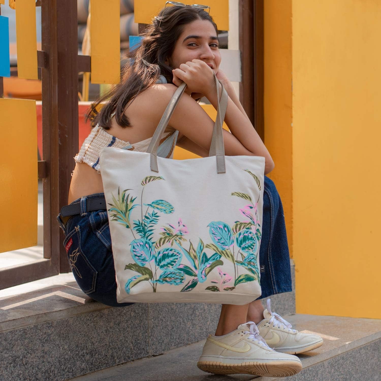 Large Tote Bag for Women for Travel, Work, Beach | Waterproof & Eco Friendly