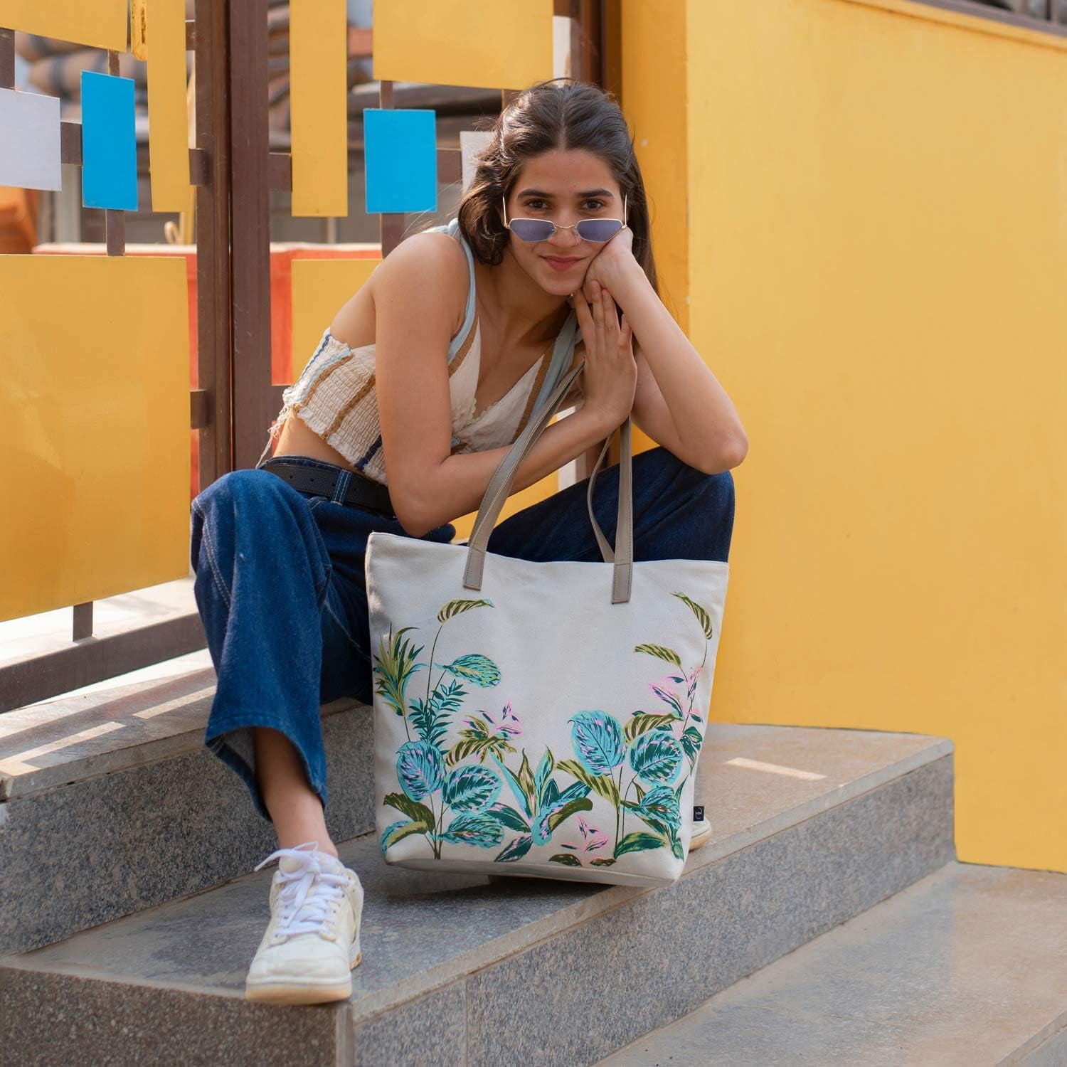 Large Tote Bag for Women for Travel, Work, Beach | Waterproof & Eco Friendly