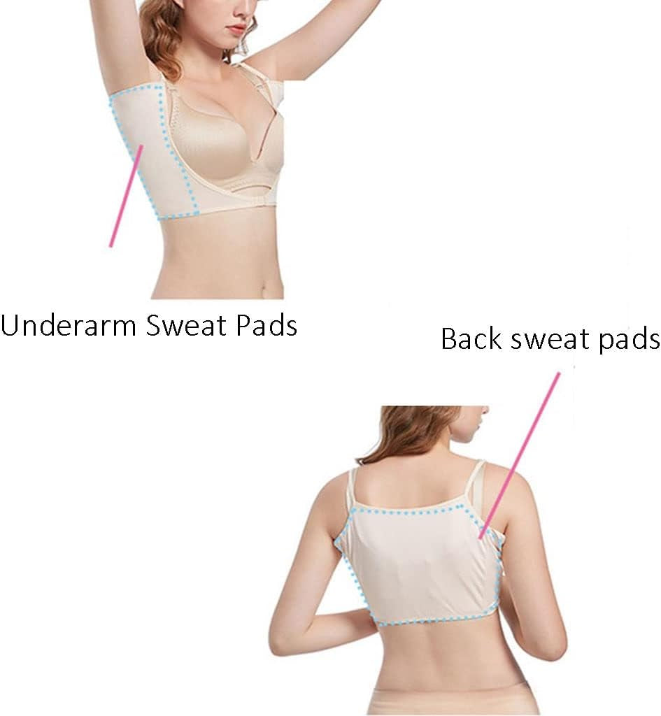 Underarm Sweat Pads Vest Sweat Guard Underwear Summer Ultra-Thin Armpit Shields Strong Absorbing for Women